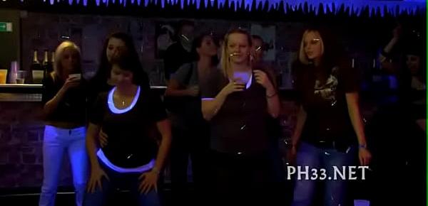 Yong girls fucked after dance